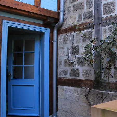 아파트 Blaues Haeuschen 크베들린부르크