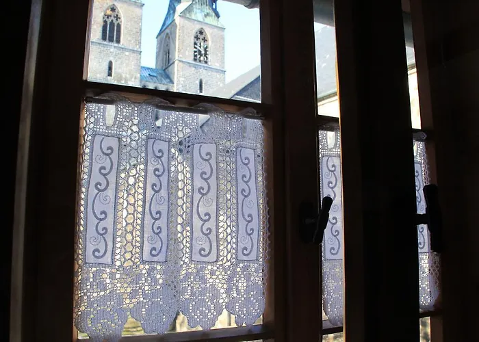 Blaues Haeuschen Quedlinburg